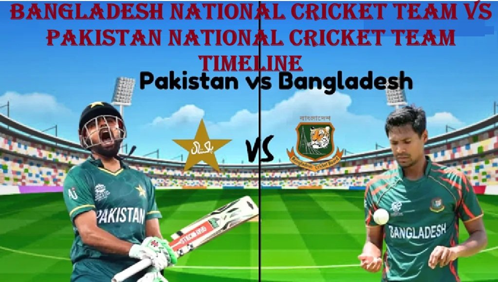 bangladesh national cricket team vs pakistan national cricket team timeline