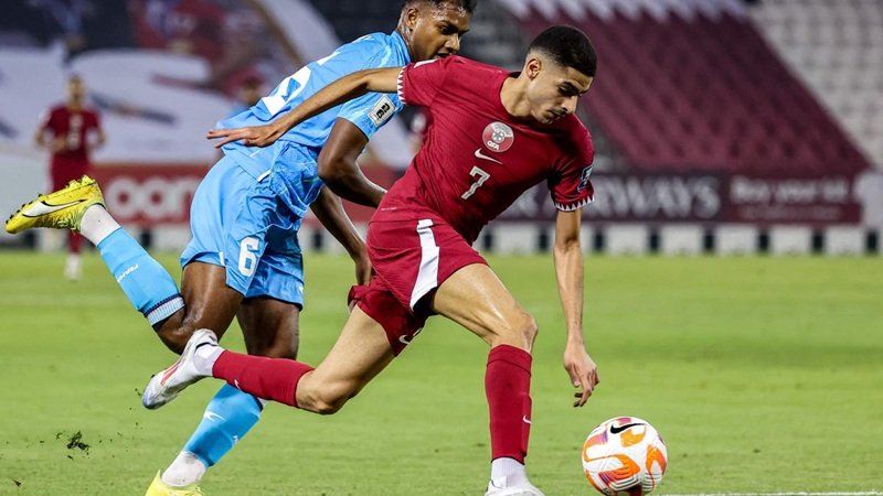 india national football team vs qatar national football team timeline