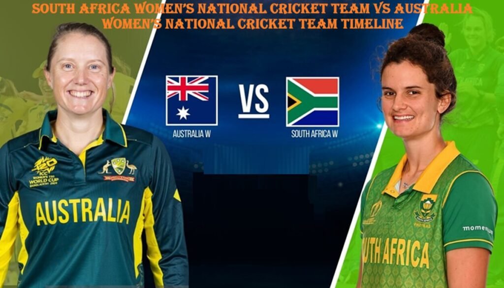 south africa women's national cricket team vs australia women's national cricket team timeline