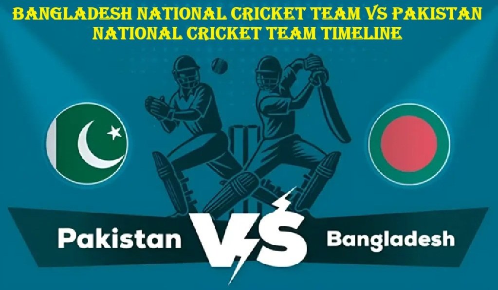 bangladesh national cricket team vs pakistan national cricket team timeline
