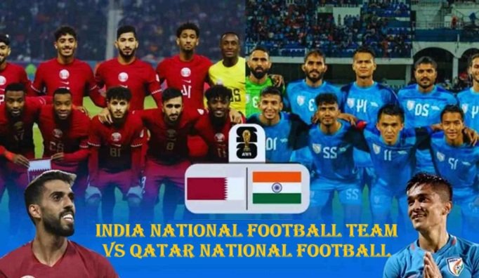 india national football team vs qatar national football team timeline