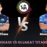 mumbai indians vs gujarat titans timeline