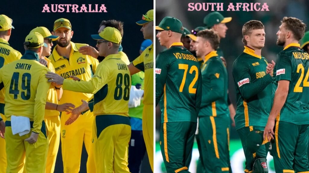 Australia vs South Africa Cricket Match Scorecard
