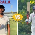kerala cricket team vs gujarat cricket team timeline