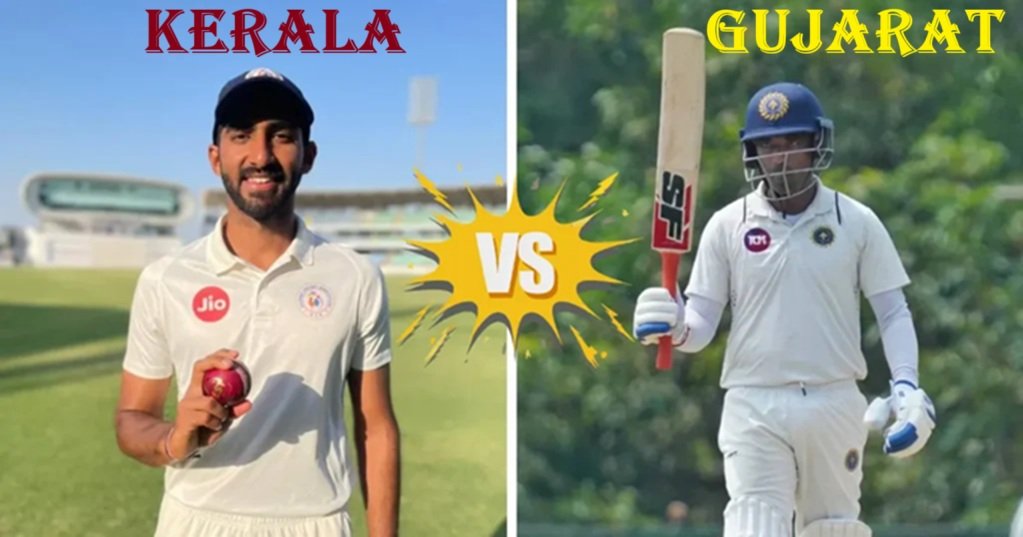 kerala cricket team vs gujarat cricket team timeline