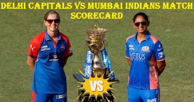 delhi capitals vs mumbai indians match scorecard