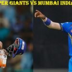 Lucknow Super Giants vs Mumbai Indians Timeline