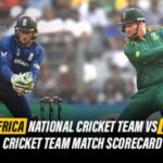 England Cricket Team vs South Africa National Cricket Team Match Scorecard