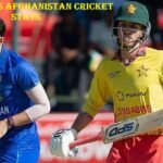 zimbabwe national cricket team vs afghanistan national cricket team stats