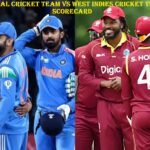 india national cricket team vs west indies cricket team match scorecard