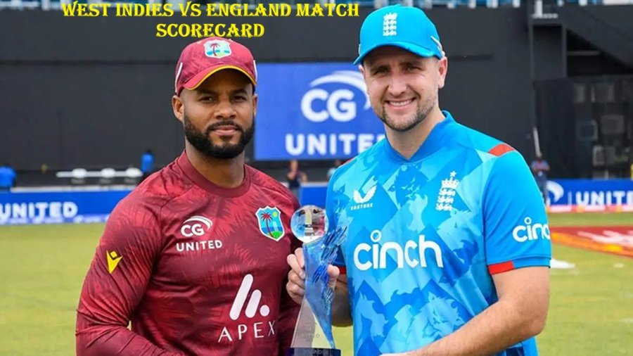 West Indies Cricket Team vs England Cricket Team Match Scorecard