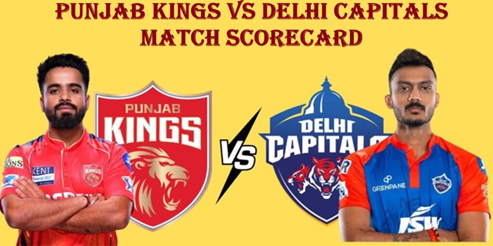 Punjab Kings vs Delhi Capitals Match Scorecard