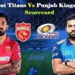 Gujarat Titans vs Punjab Kings Scorecard