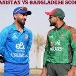 Afghanistan vs Bangladesh Scorecard