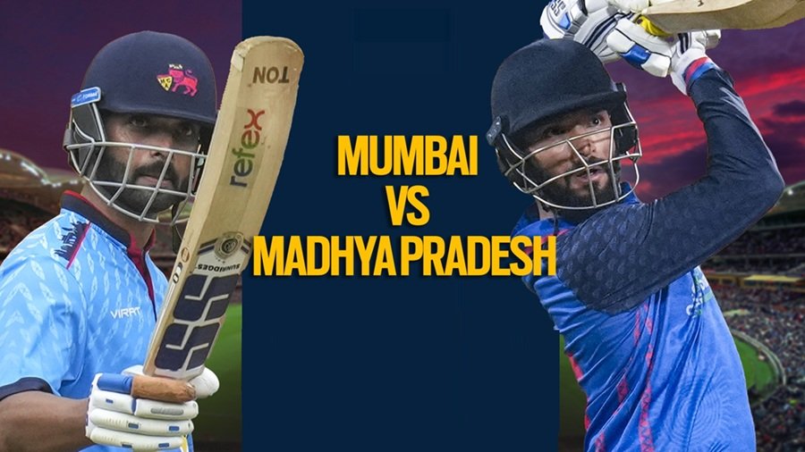 mumbai cricket team vs madhya pradesh cricket team match scorecard