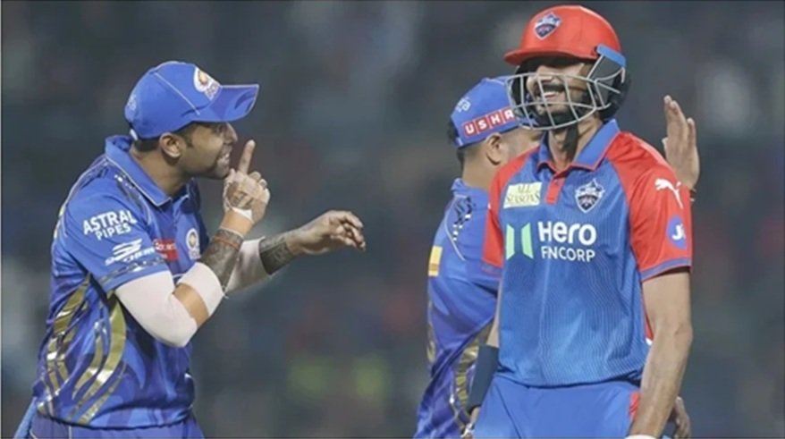 mumbai indians vs delhi capitals match scorecard