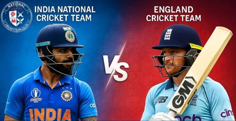 india national cricket team vs england cricket team timeline