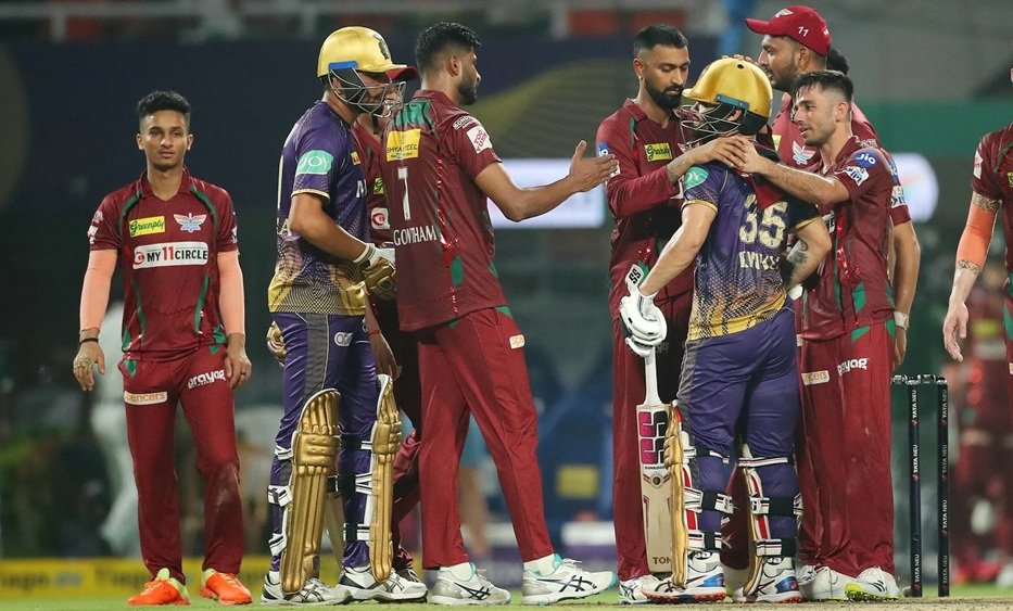 Kolkata Knight Riders vs Lucknow Super Giants Match Scorecard