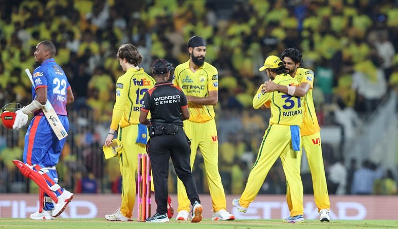 Chennai Super Kings vs Delhi Capitals Match Scorecard