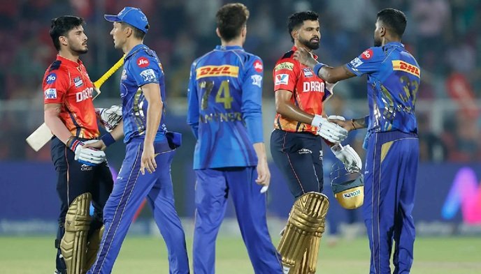 Mumbai Indians vs Punjab Kings Match Scorecard
