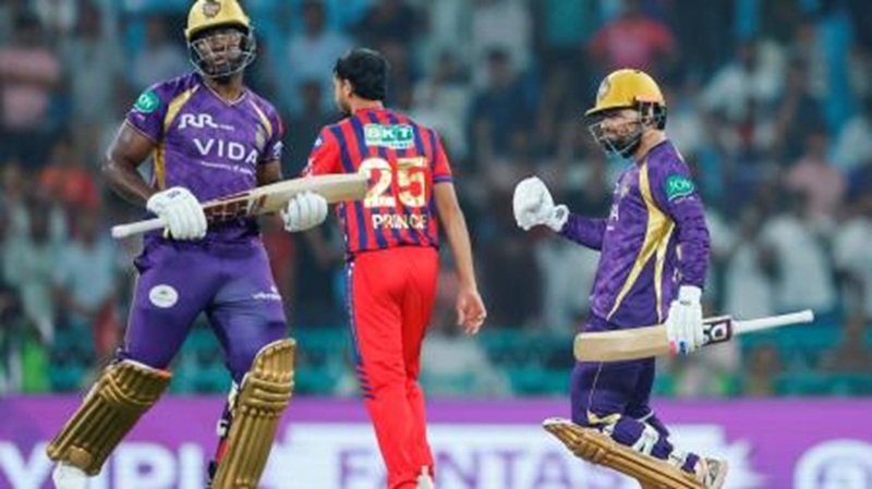 lsg vs kkr 2026 scorecard